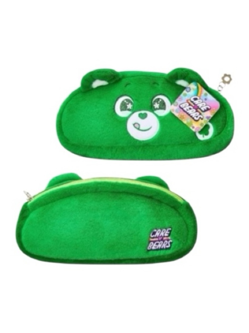 Care Bears Good Luck Green Plush Kids Pouch Pencil Bag